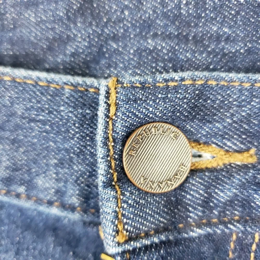 Men's Banana Republic Blue Denim Slim Fit Jeans Size 31X32